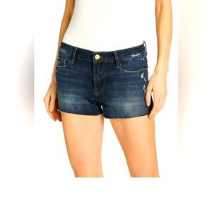 NWT FRAME Size 32 Le Cut Off Denim Shorts